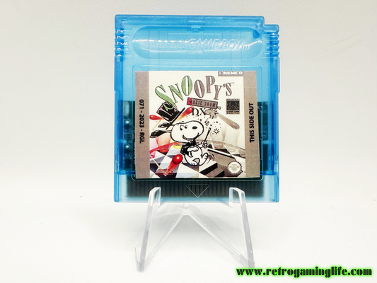 Snoopy's Magic Show DX Gameboy Color Repro Game Cart