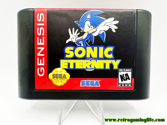 Sonic Eternity Demo Sega Genesis Video Game Cart