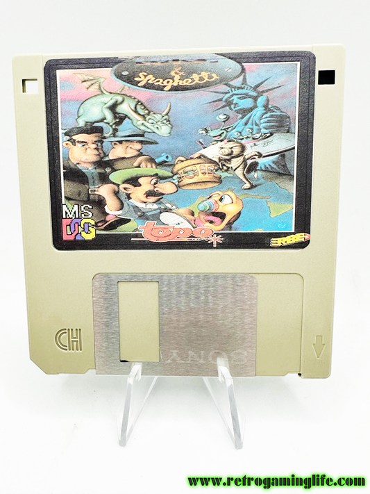 Luigi & Spaghetti Repro Floppy PC Game