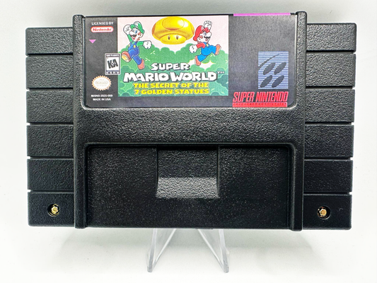 Super Mario World The Secret of the 7 Golden Statues Cart Cut
