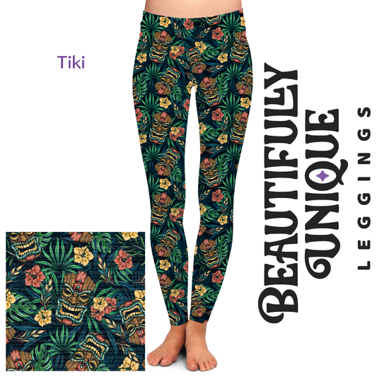 Tiki - High-quality Handcrafted Vibrant Leggings