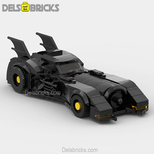 Batmobile Toy Car from Batman 1989 Movie Custom Lego Star Wars Minifigures