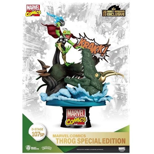 Beast Kingdom SDCC 2022 Marvel Comics DS-107SP Throg Special Edition D-Stage 6-Inch Statue