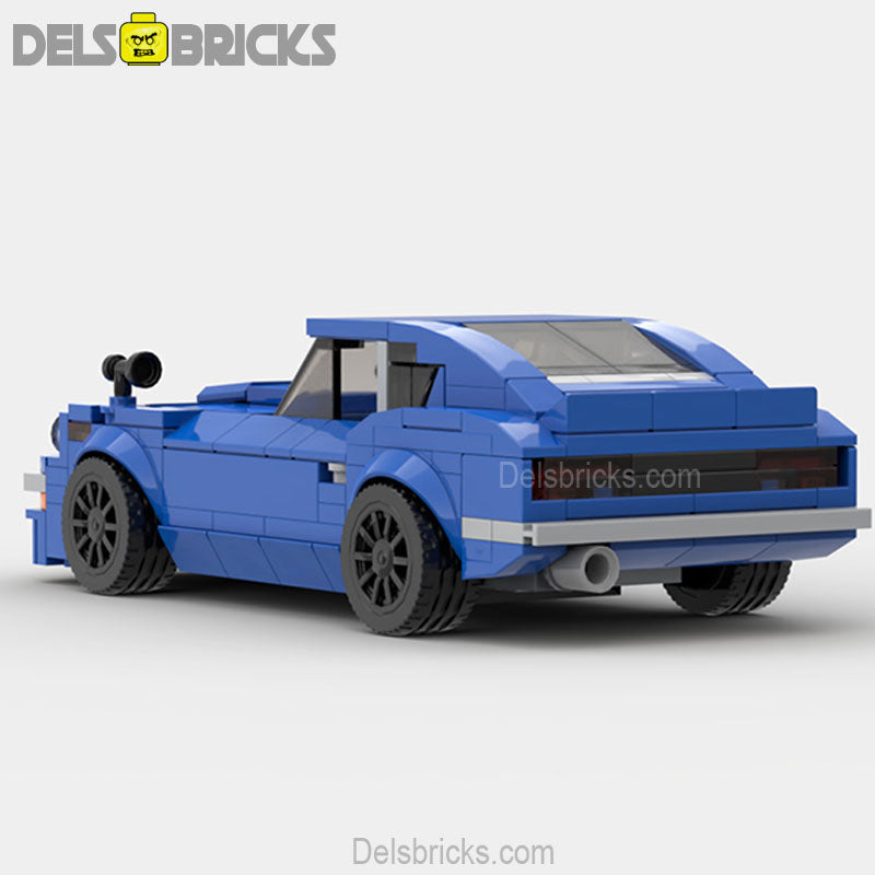 Datsun 240 Z Classic Muscle Custom Lego Cars Minifigures Building Block Toys