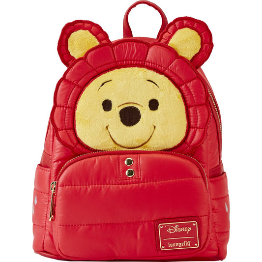Loungefly Winnie the Pooh Puffer Jacket Cosplay Mini Backpack