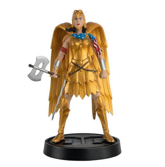 Eaglemoss DC Wonder Woman Mythologies Golden Eagle Wonder Woman figure with Collector Magazine