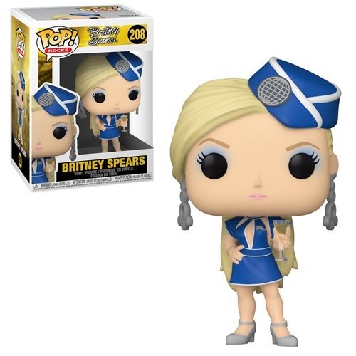 Funko Pop! 208 Rocks - Britney Spears Toxic Stewardess Vinyl Figure