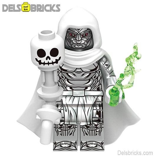 God Emperor Doom Fantastic Four Lego Minifigures Custom Toys Marvel MCU