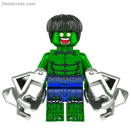 The Incredible Hulk Lego Marvel Minifigures Custom Toys