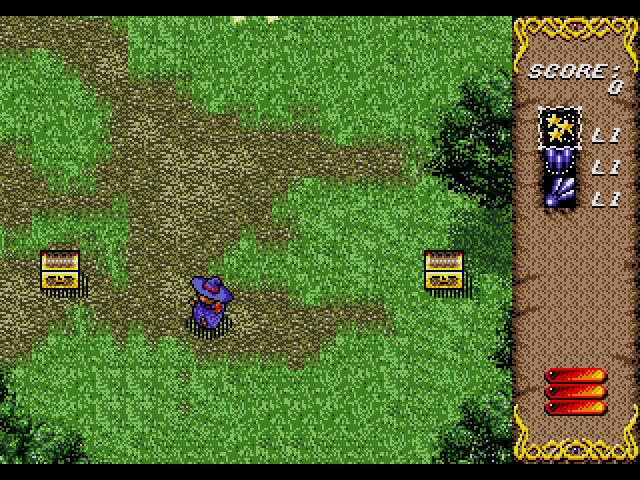 Twinkle Tale Shoot 'Em Up Style Game Sega Genesis