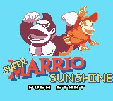 Super Marrio Sunshine aka Donkey Kong Gameboy Cart