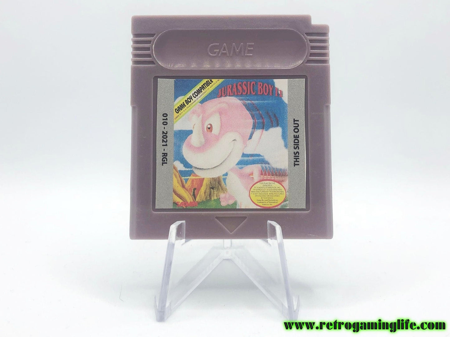 Jurassic Boy 2 Gameboy Side Scroller Game Cart