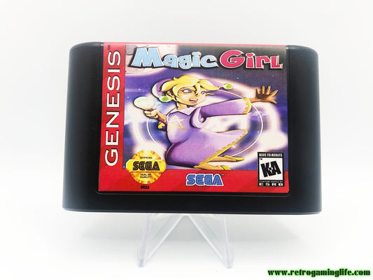 Magic Girl Sega Genesis Cart Shoot 'em Up