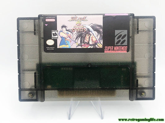 Soul Edge vs Samurai Spirits SNES Nintendo Game