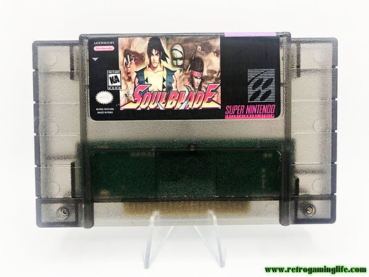 Soul Blade SNES Super Nintendo Fighting Game
