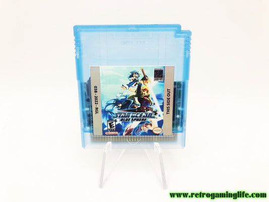Star Ocean Blue Sphere Gameboy Color Game Cart Repro