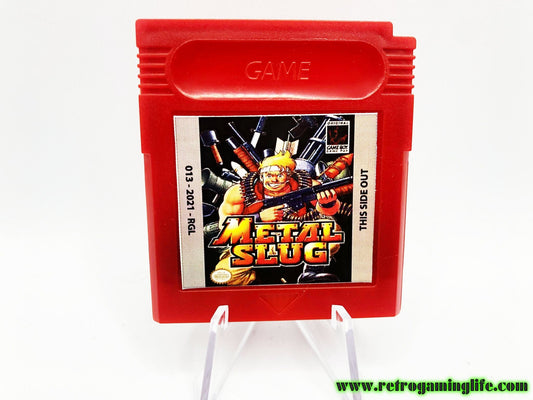 Metal Slug Gameboy Cart Game