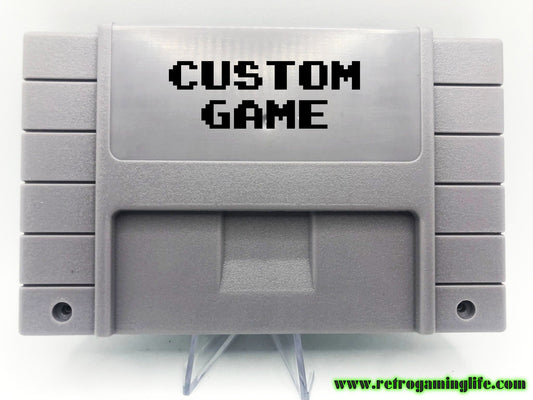SNES Custom Game Repro Cart Super Nintendo
