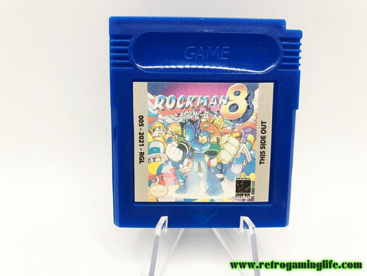 Rockman 8 Mega man Gameboy Game Cart
