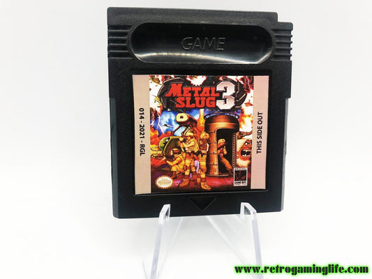 Metal Slug 3 Gameboy Game Cart