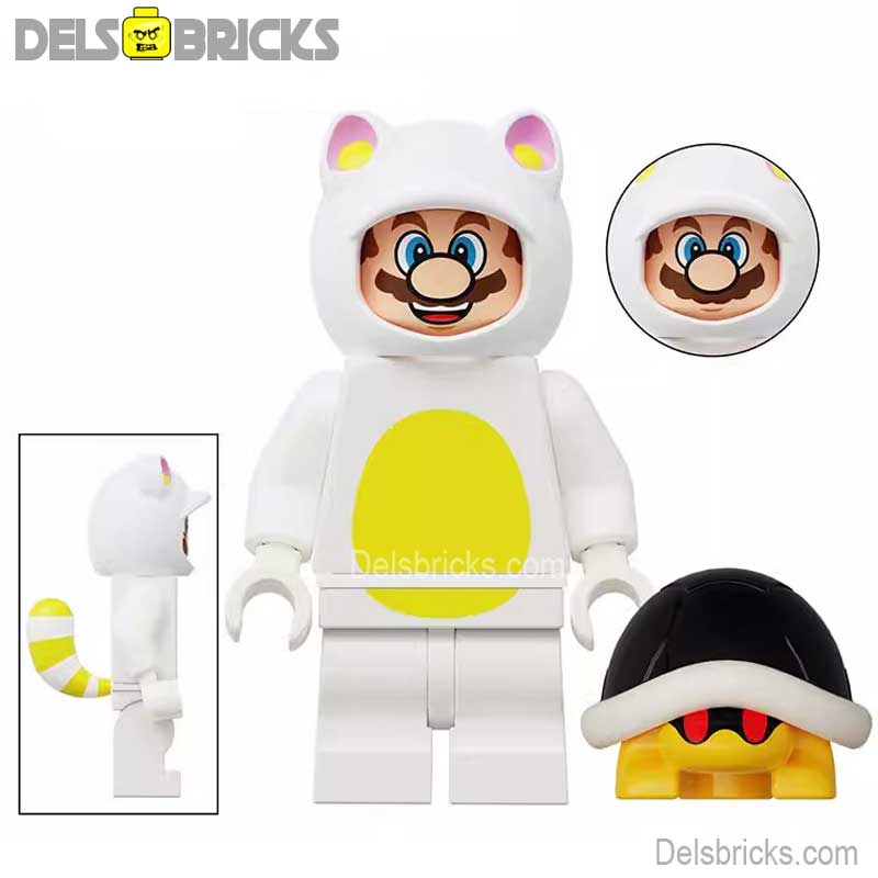 Cat Mario Brothers Movie from Super Mario Lego Minifigures Custom Toys
