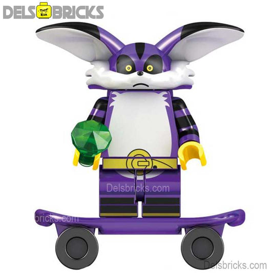Big The Cat from Sonic The Hedgehog Lego Minifigures Custom toys