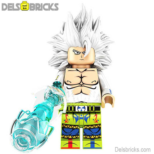 Son Goku Super Saiyan 4 white Hair & tail Dragon Ball Z