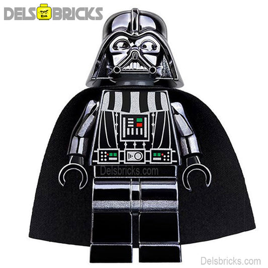 Darth Vader (Metallic) Lego Star Wars Minifigures Custom Toys