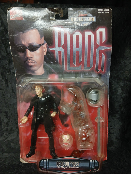 Marvel Blade The Movie Toy Biz Deacon Frost La Magra Blood Beast Rare!