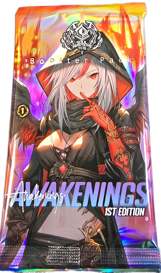 Soulmasters TCG Awakenings 1st Edition Booster Pack | New
