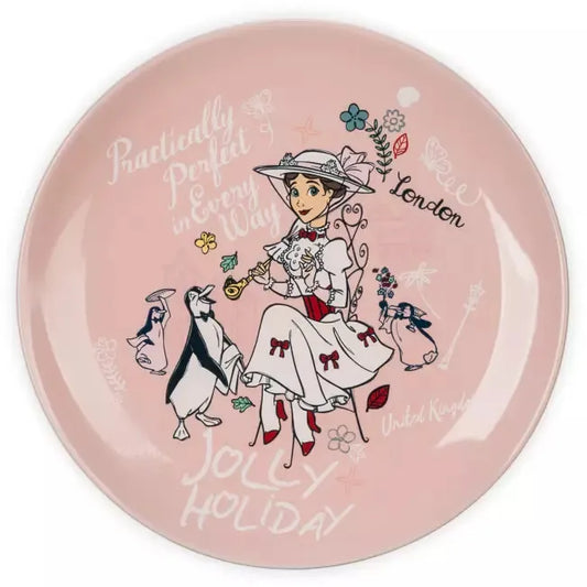 Disney Mary Poppins Practically Perfect In Every Way Jolly Holiday Plate