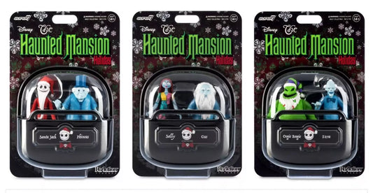 Disney Haunted Mansion Holiday Nightmare Before Christmas Super7 Collector Action Figures