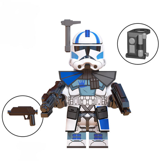 501st Legion Echo Clone trooper Star Wars Lego Minifigures Custom Toys