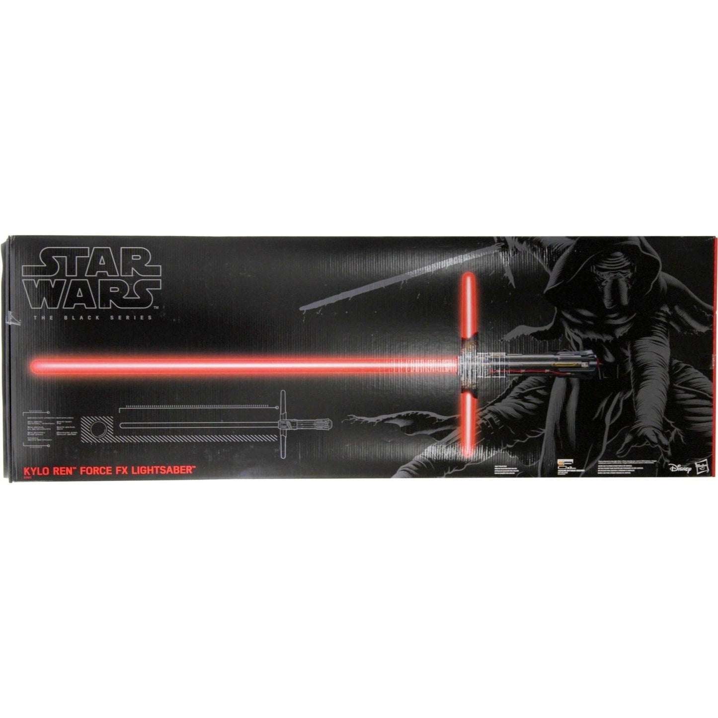 Star Wars The Black Series - Kylo Ren Force FX Deluxe Lightsaber