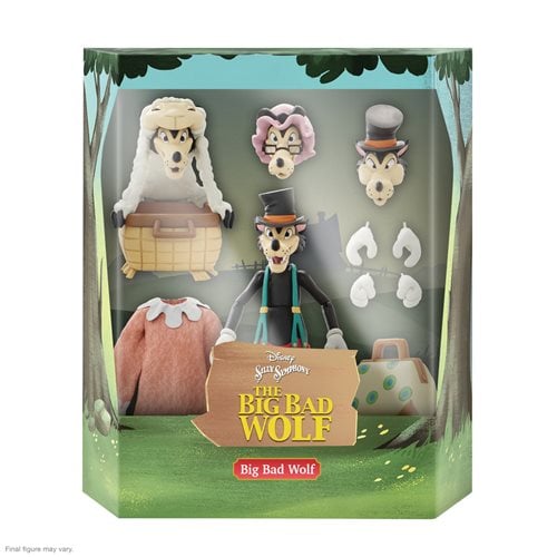 Super7 Disney Ultimates Silly Symphonies Big Bad Wolf Action Figure