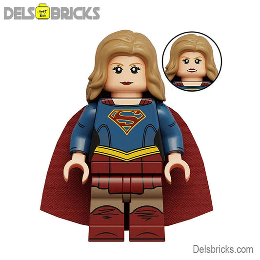 Supergirl Lego Minifigures Custom Toys