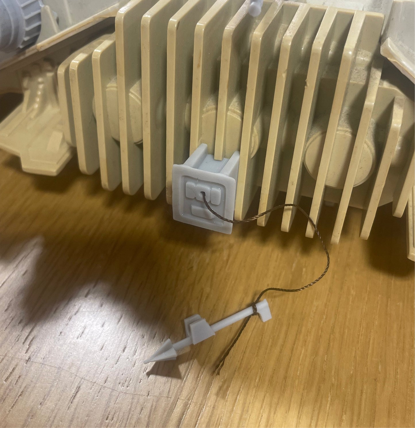 Vintage Harpoon Block Set Kenner Star Wars Snowspeeder Repro Replacement Part