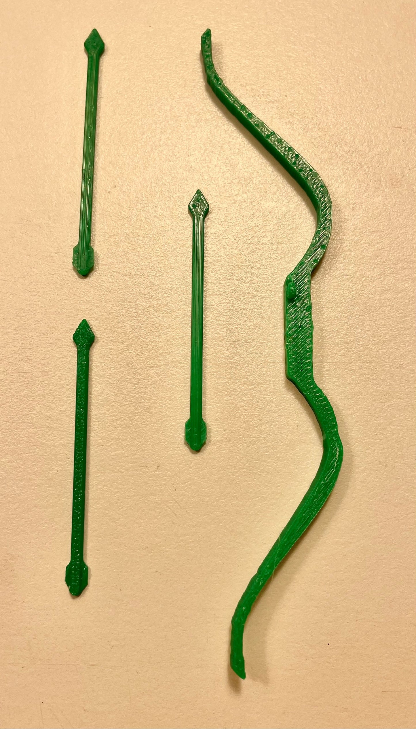 Vintage Kenner DC Super Powers Green Arrow Bow & Arrows Repro Part 1984 1985