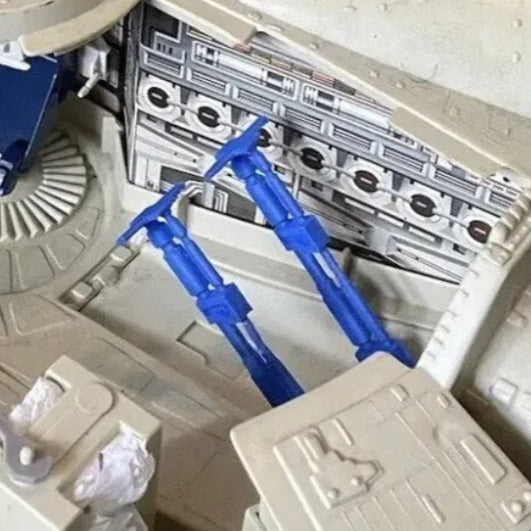 Vintage Star Wars Kenner Millennium Falcon Ramp Struts Repro Part 1978