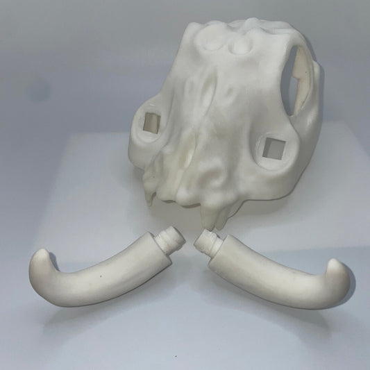 Vintage Star Wars POTF Ewok Battle Wagon Skull Tusk Set Repro Replacement Part Kenner Toys from Ewok Cartoon