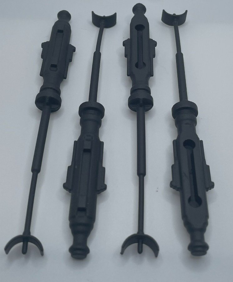 Vintage Star Wars X Wing ONE Cannon Reproduction Replacement Part 1978 (NOT FULL SET)