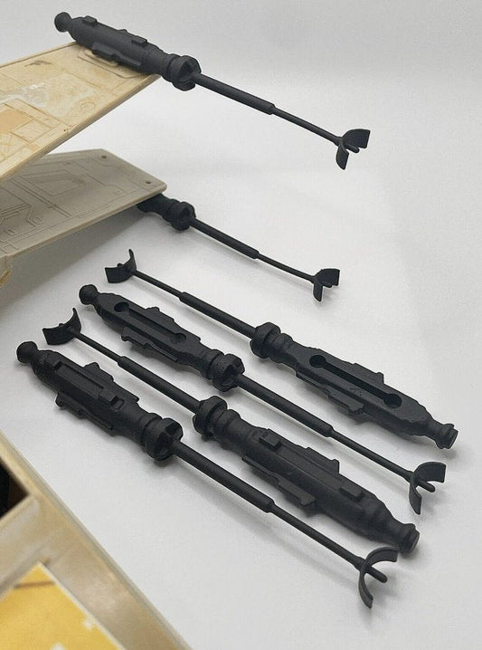 Vintage Star Wars X Wing Cannons Reproduction Replacement Part 1978 Kenner Toys