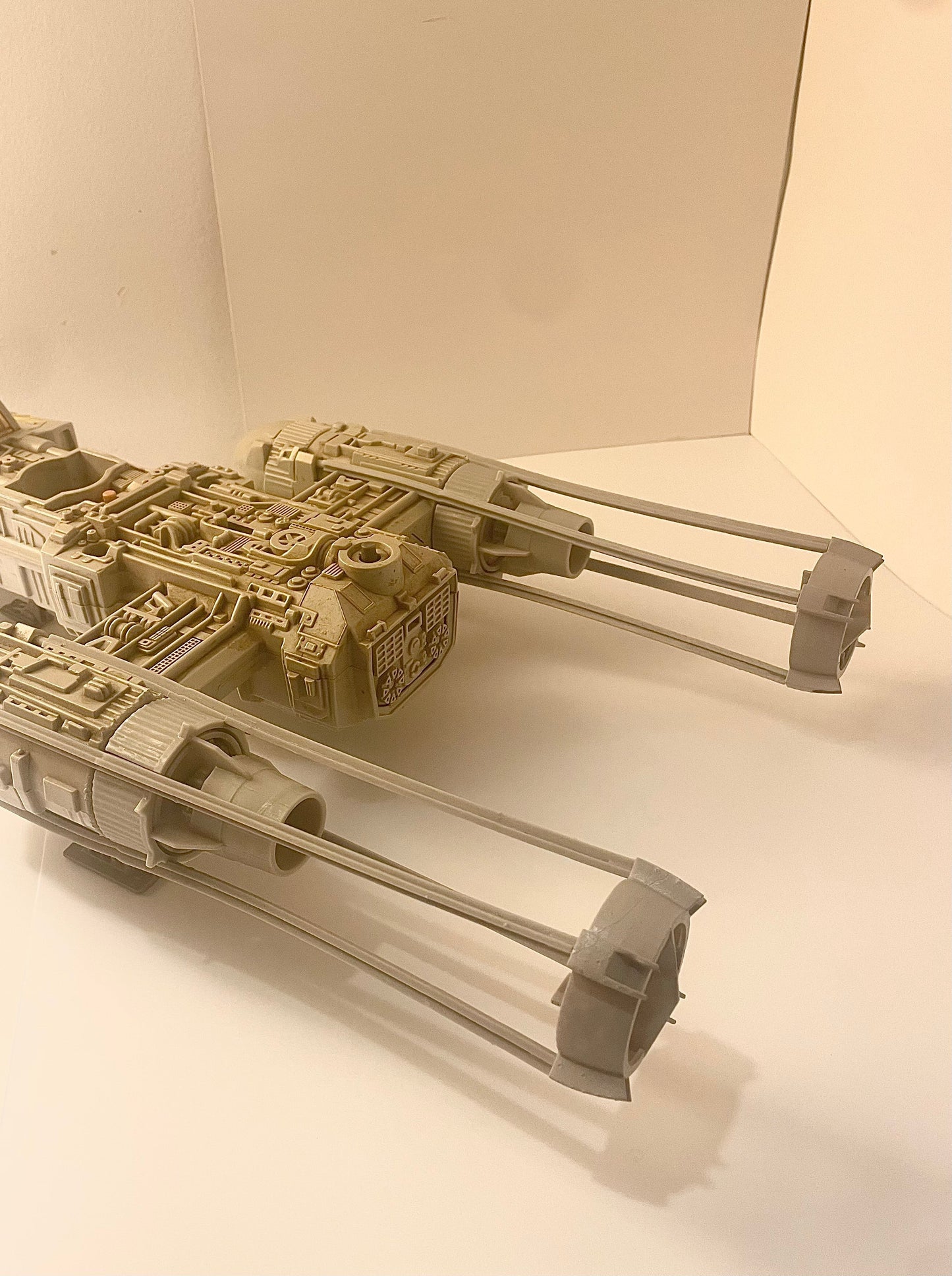 VINTAGE STAR WARS Y Wing Engine Set Complete Replacement Part REPRO 1983 Kenner Toys