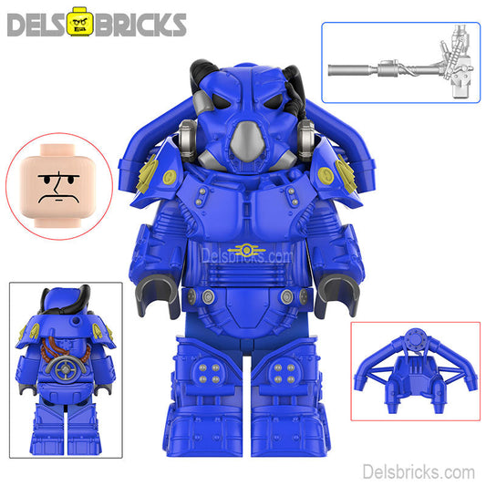 Fallout X-01 Power Armor Lego Minifigures Custom video Game Toys Set 3-1