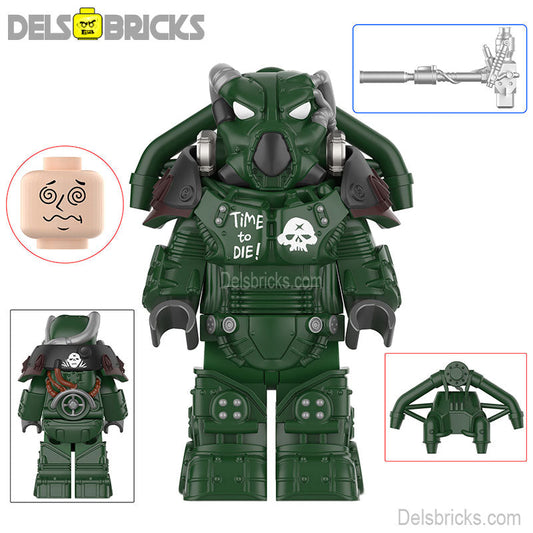 Fallout X-01 Power Armor Lego Minifigures Custom video Game Toys Set 3-5