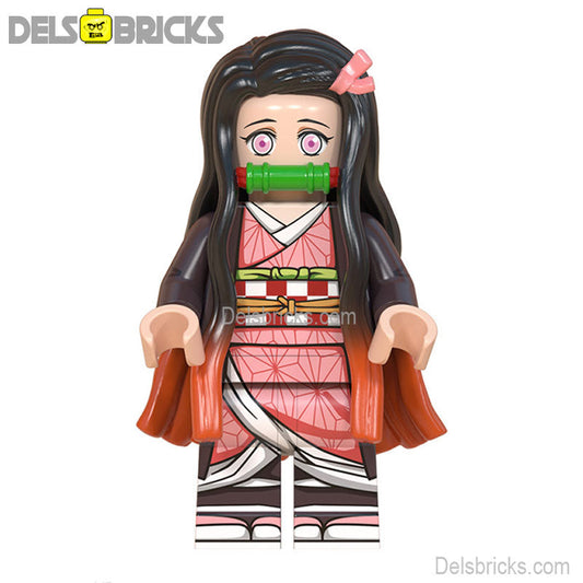 kamado nezuko Demon Anime Slayer Custom Lego Star Wars Minifigures Toys