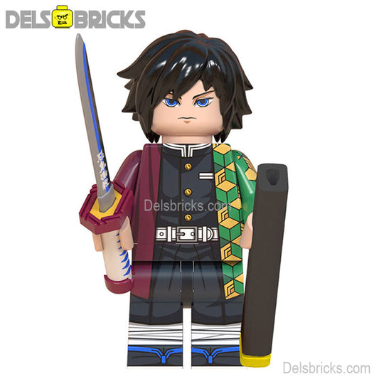 Tomioka Giyuu Demon Anime Slayer Custom Lego Star Wars Minifigures Toys