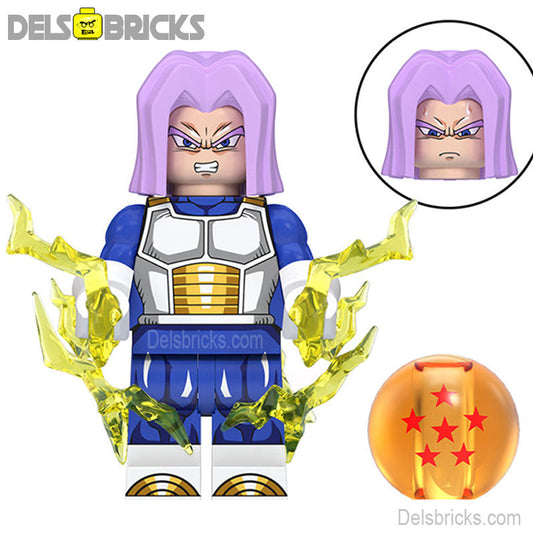 Trunks Dragon Ball Z Super Lego Minifigures Best Custom Anime Toys