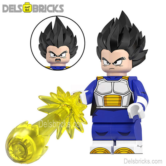 Vegeta Dragon Ball Z Super Lego Minifigures Best Custom Anime Toys 1