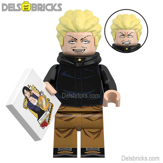 hakari Kinji Jujutsu kaisen Lego Anime Minifigures Custom Toys